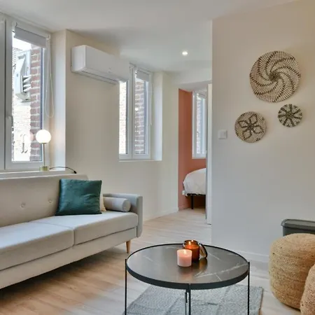 Residence Jean Hardy - Hyper Centre, Parking Gratuit, Wifi, Clim, Gare Valenciennes Exterior photo