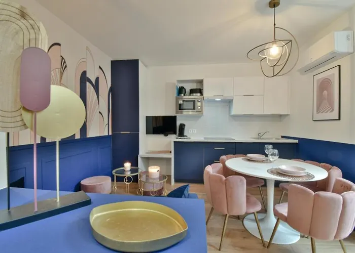 Residence Jean Hardy - Hyper Centre, Parking Gratuit, Wifi, Clim, Gare